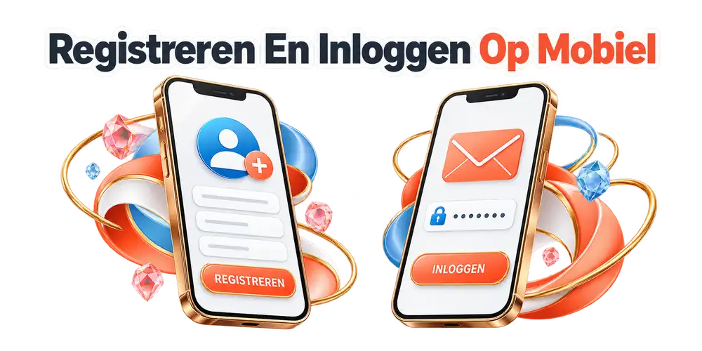 Registreren en inloggen op mobiel bij Nika Casino