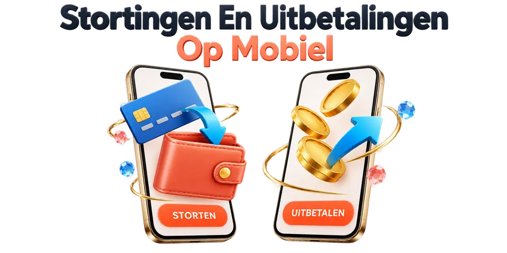 Stortingen en uitbetalingen op mobiel bij Nika Casino